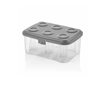 Çay Bardağı Taşıma Kabı Aparatı 6 Bölmeli Royaleks-UR3370