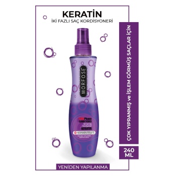 Keratin Çift Fazlı Kondisyoner Fön Suyu 240 ML - mrfs