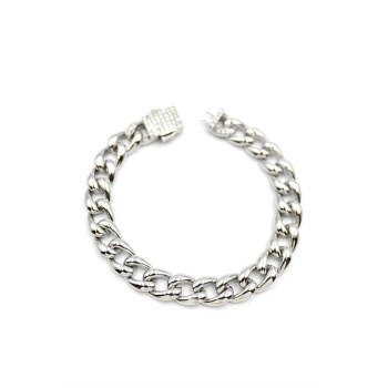 Zincir Gurmet Bileklik - Gümüş