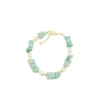 Boncuk Bileklik - Açık Yeşil