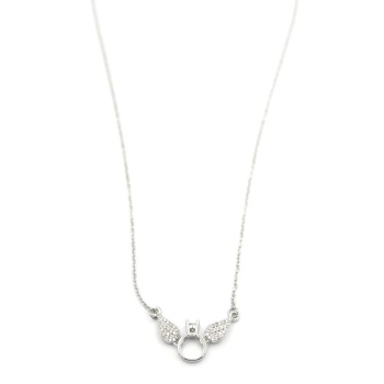 Melek Tektaş Kolye - Gümüş