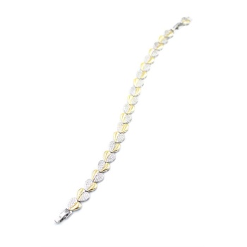 Zirkon Taşlı Bileklik - Gümüş