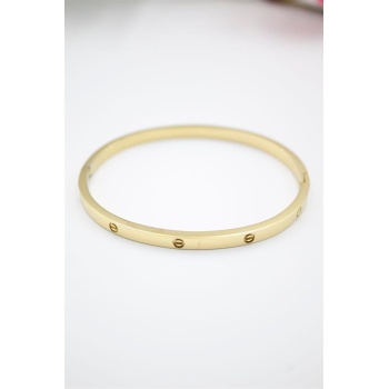 CRT Model Taşsız İnce  Bilezik - Altın