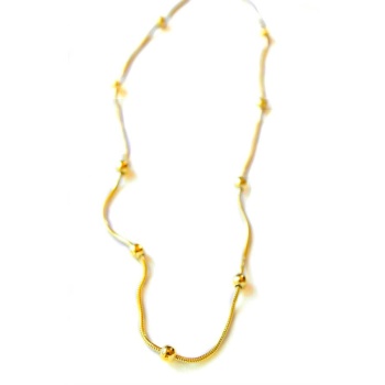 Top Zincir Kolye - Altın