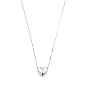 Kalp Kolye - Gümüş