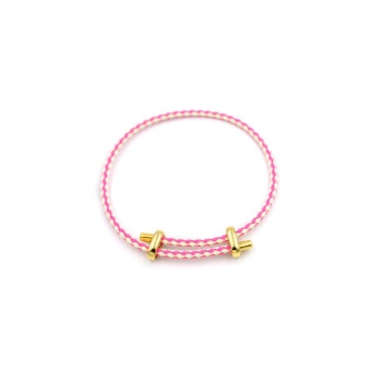 İp Bileklik - Fuşya