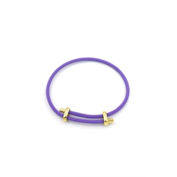 İp Bileklik - Mor