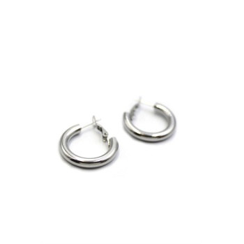 Halka Küpe - 2 cm - Gümüş