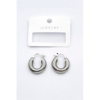 Halka Küpe - Gümüş