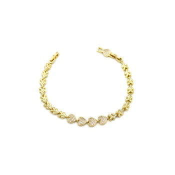 Xuping Vip Bileklik - 14K Altın