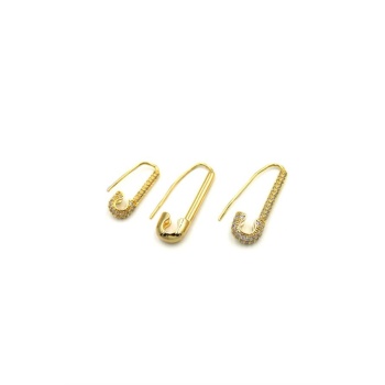 3lü Filkete Küpe - Altın