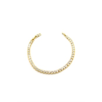 Taşlı Bileklik - Altın