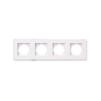 GÜNSAN EQONA BEYAZ DÖRTLÜ ÇERÇEVE