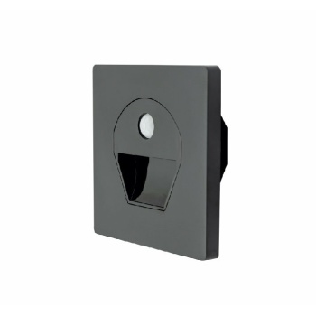 CATA 1W GÜNIŞIĞI SENSÖRLÜ KOR. MERDİVEN ARM. (SİYAH KASA)