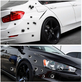 Araç Sticker Yara Bere Oto Sticker Yara Şeklinde 3D