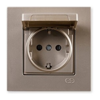 GÜNSAN EQONA M. BEJ KAPAKLI TOPRAKLI PRİZ