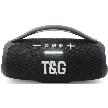 Usb Sd Kart Girişli Fm Radyolu Bluetoothlu Ledli Müzik kutusu Hoparlör TG418