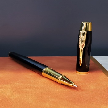 Metal Siyah Gold Kalem