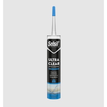 Selsil Ultra Clear Şeffaf Montaj Yapıştırıcı 290 ml