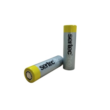 18650 3.7V 2450 Mah 12C Li-Ion Şarjlı Pil