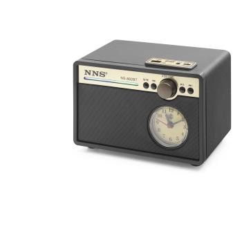 Bluetooth Nostaljik Hoparlör Fm Retro Saatli 187 X 137 X 130 Cm NS882BT