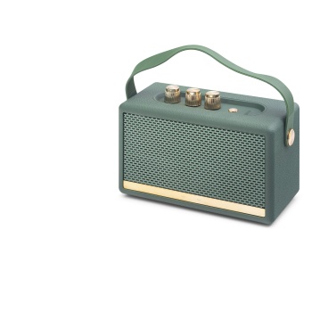 Bluetooth Nostaljik Hoparlör Fm 16.7 X 10.3 X 7.16 Cm - Yeşil HDX6002