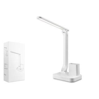 Usb Şarjlı Masa Lambası - Beyaz Q21-1