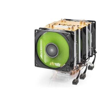 Cpu İşlemci Kule Tipi Soğutucu 600 Serisi Üç Fanlı 6 Bakır Borulu ND2605