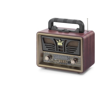 Bluetooth Nostaljik Hoparlör Fm 23.5 X 12 X 19 Cm NS8071BT