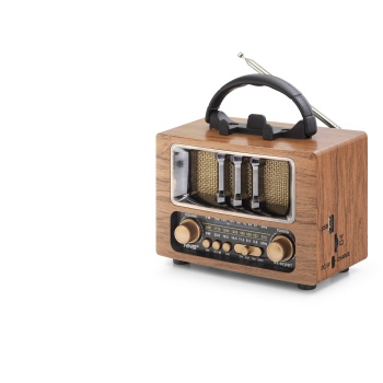 Bluetooth Nostaljik Hoparlör Fm 16.7 X 9.5 X 13.8 Cm NS6638BT