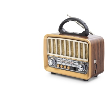 Bluetooth Nostaljik Hoparlör Fm 18 X 8.4 X 13.8 Cm NS6651BT