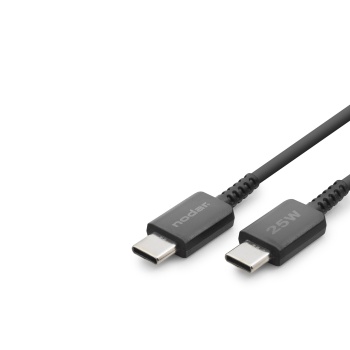 Type-C Şarj Ve Data Kablosu 25W 1 M - Siyah ND1101