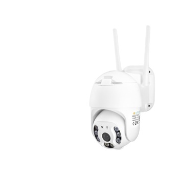 Wi-Fi Speed Dome Ip Kamera 2 Mp Pan Tilt 8 Led Icsee Beyaz RX-88AI