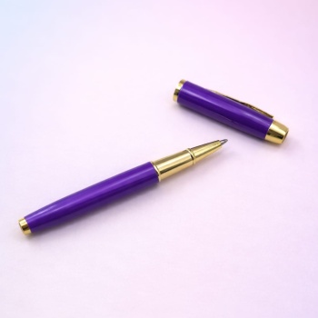 Mor Metal Roller Kalem