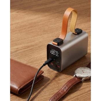 50000 mAh Güçlü Powerbank Dijital Göstergeli Çoklu USB Çıkışlı