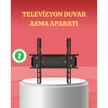 32-42 İnç TV Askı Aparatı Kolay Kurulum Düz ve Kompakt Tasarım