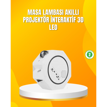 Uzaktan Kumandalı Zamanlayıcılı Galaksi Yıldız Projektörü