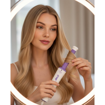 GW Saç Kıvırma Makinesi – 360° Döner Başlık, Negatif İyon Teknolojisiyle