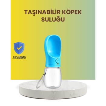 Akıllı Su Akış Kontrollü Köpek Su Matara Taşınabilir Gezdirme Şişesi