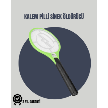 Taşınabilir Elektronik Sinek Swatter – Kimyasal İçermeyen, Ergonomik Tasarım