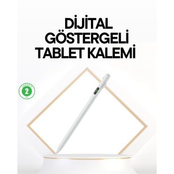 iPad Uyumlu 1.5mm POM Uçlu Dokunmatik Kalem Uzun Kullanım Süreli Stylus