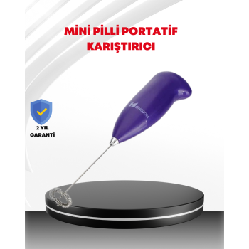 El Tipi Pratik Mikser – Kahve, Süt, Bebek Maması ve Yumurta Çırpıcı