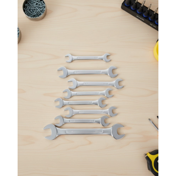 Ev ve Atölye Kullanımına Uygun 8li Kombine Anahtar Seti