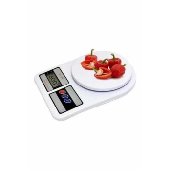 Mutfak Tartısı Dijital Göstergeli Hassas Tartı 10 Kg Kapasiteli
