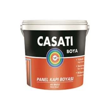 Casati Su Bazlı Panel Kapı Boyası Beyaz 2,5 Litre