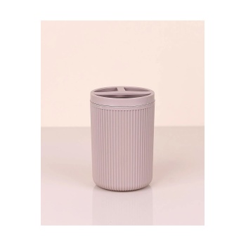 Çizgili Yuvarlak Diş Fırçalık