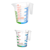 Ölçü Kabı Dereceli Renkli 1000 ML + 500 ML Set