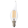 HOROZ FLAME-4W BEYAZ KIVRIK FİLAMENT LED AMPUL E14