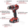 Einhell TE CD 18/50 Lİ-İ BL Darbeli Vidalama 2X2,0 Ah