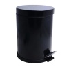 Onno Siyah Pedallı Çöp Kovası 5 Lt